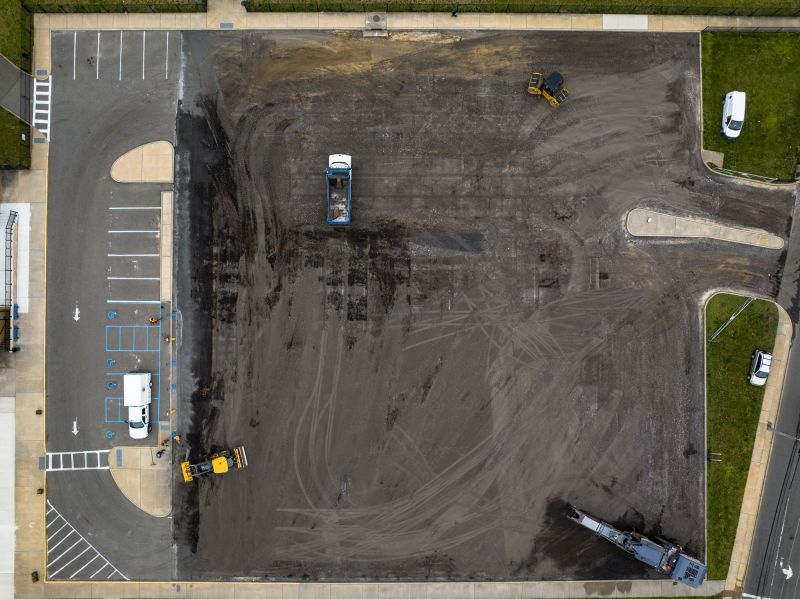 Parking Lot Site Prep